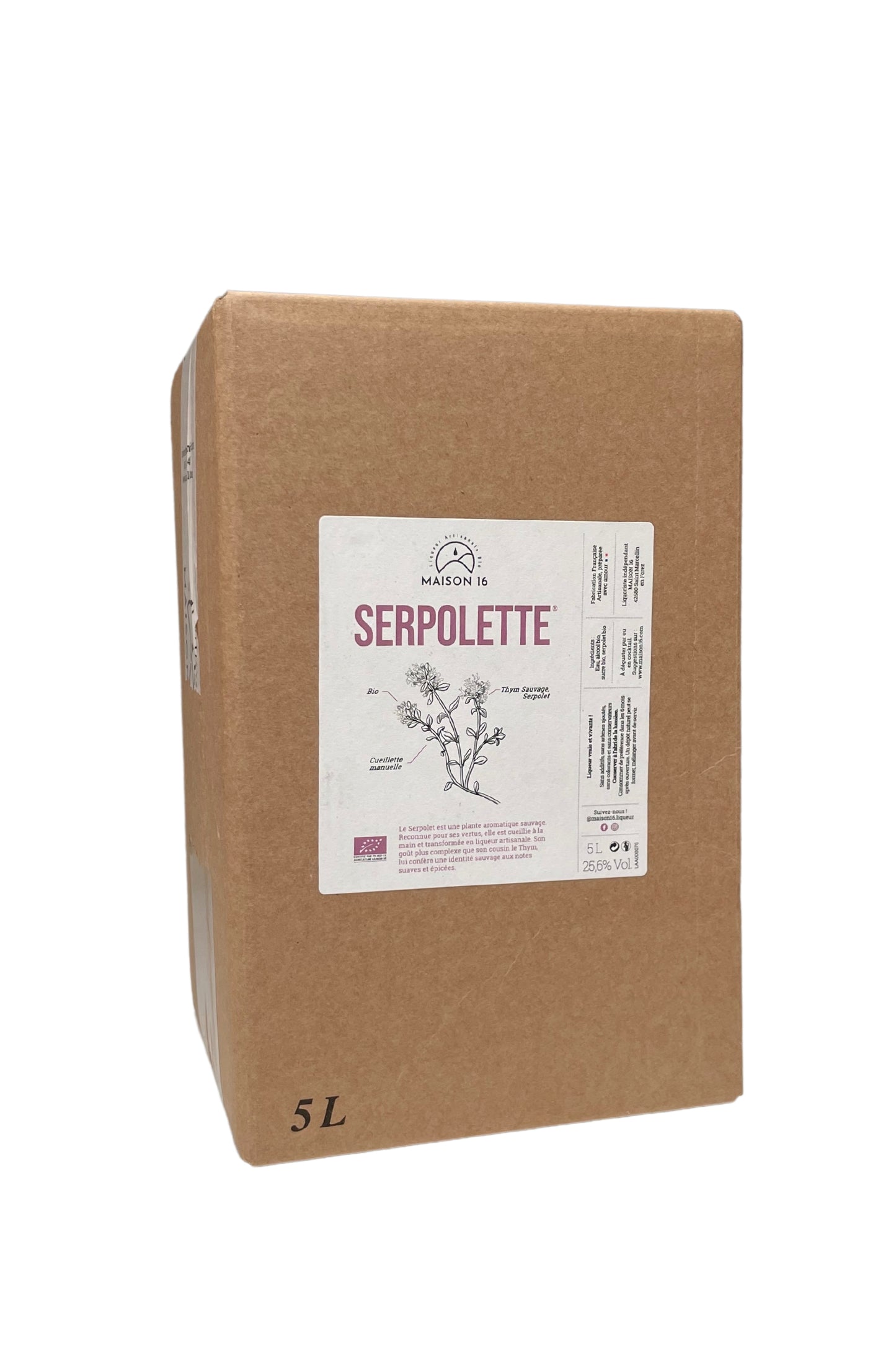 BIB- CUBI - 5L MAISON 16 - Au choix