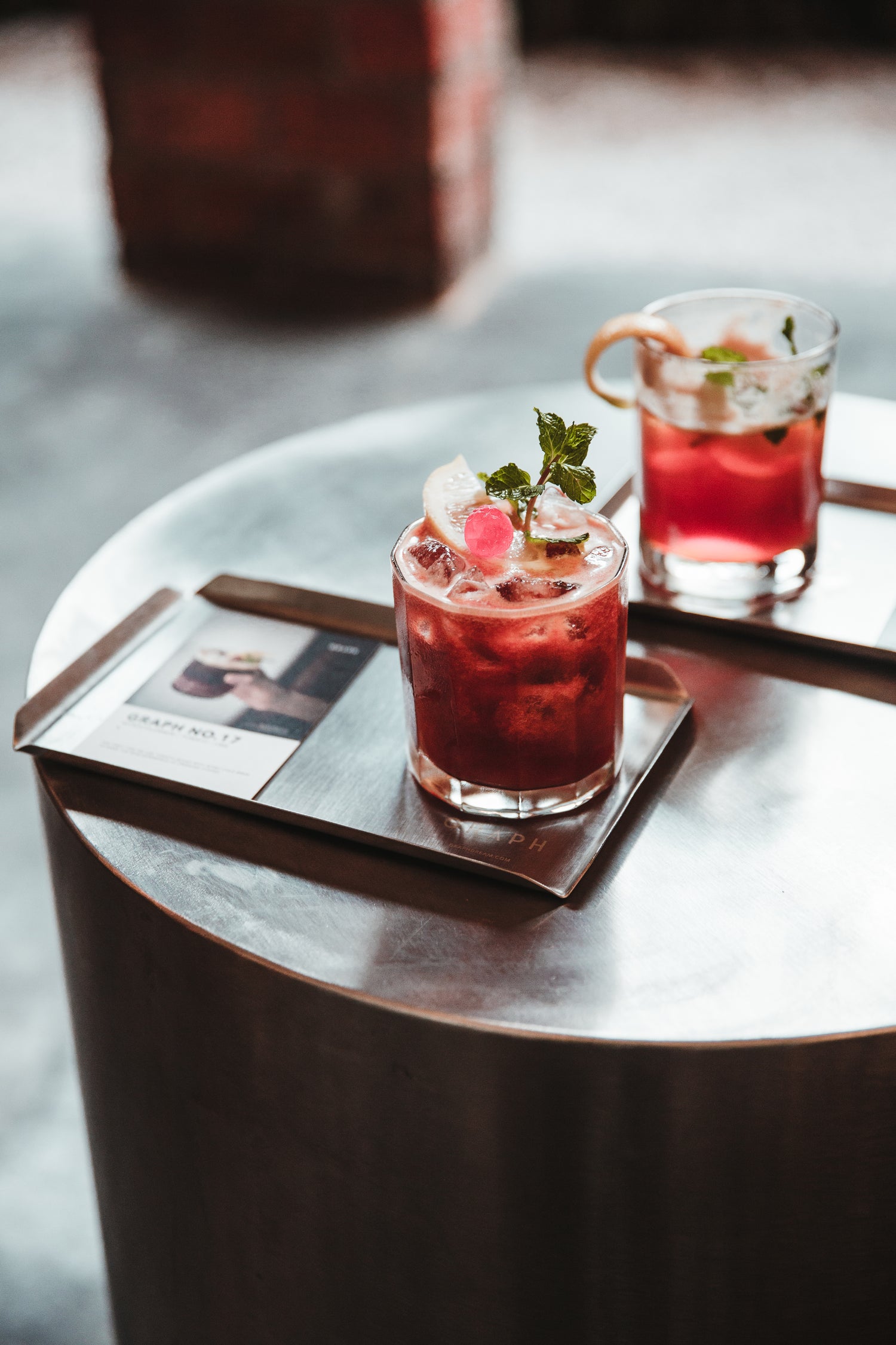 verres à cocktails