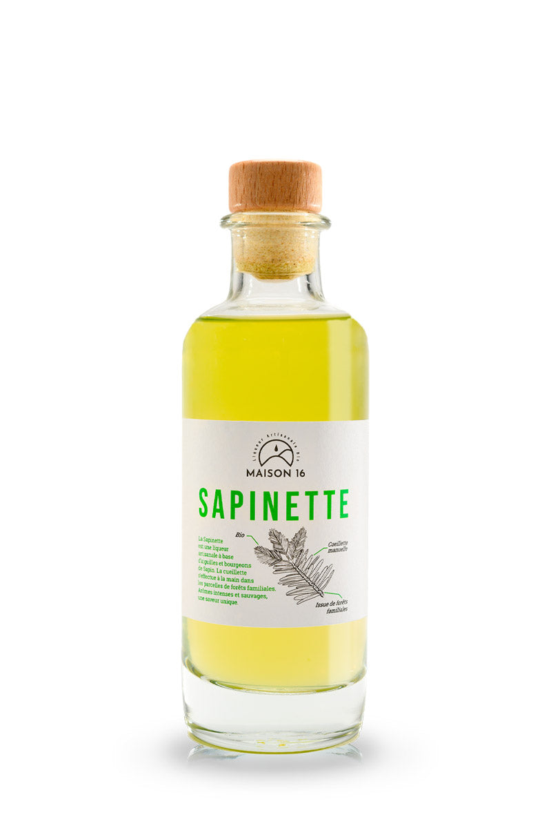 Liqueur Sapinette 20 cl MAISON 16 Alcool de sapin artisanale