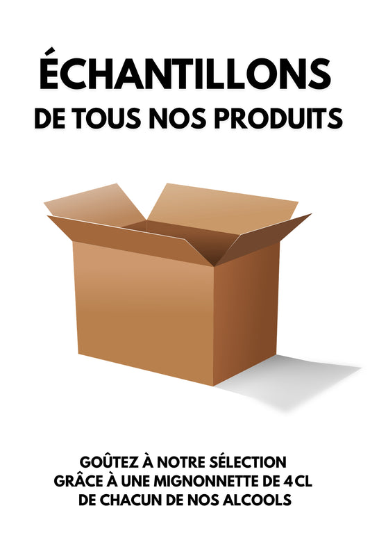 Échantillon mignonnettes 4cl