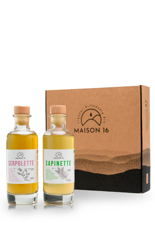 Liqueur de thym Serpolette 50 cl - alcool bio artisanale Farigoule – MAISON  16
